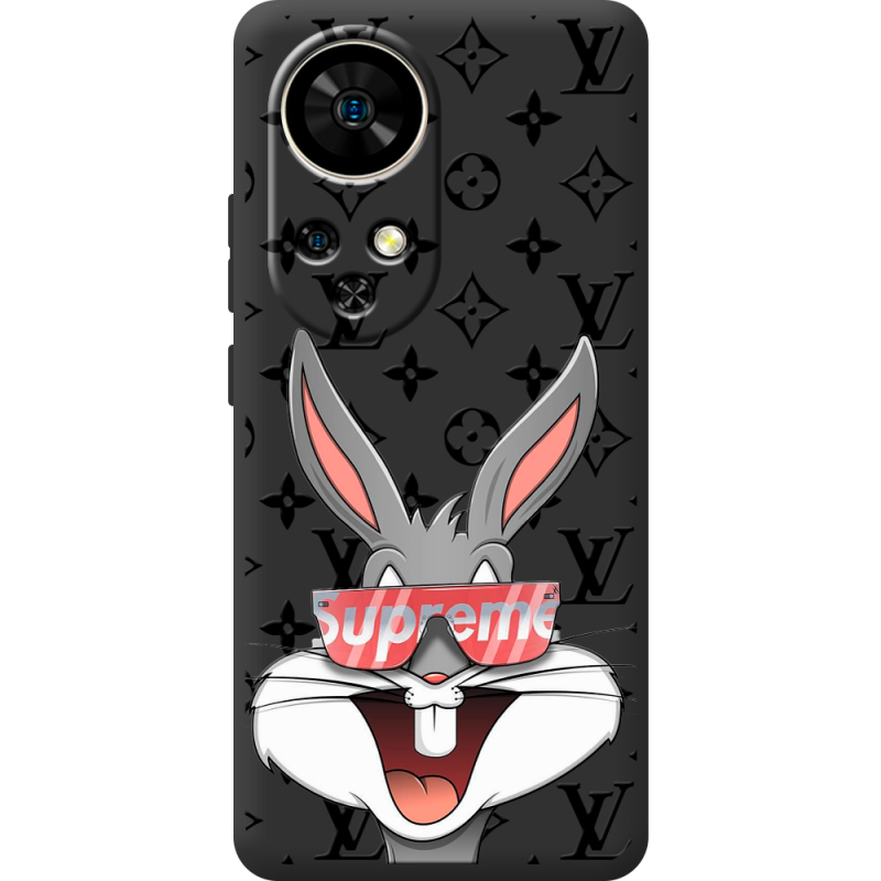 Чорний чохол BoxFace Ulefone Note 17 Pro looney bunny