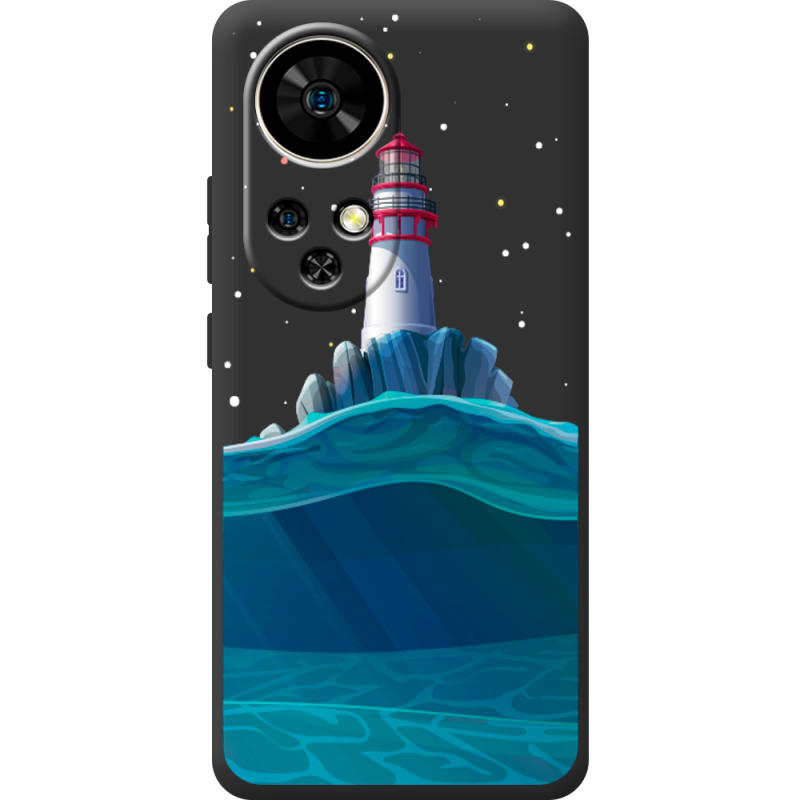 Чорний чохол BoxFace Ulefone Note 17 Pro Lighthouse