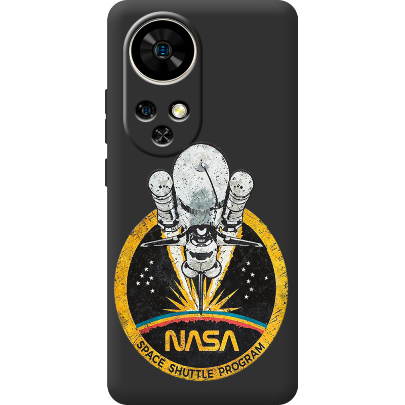 Чорний чохол BoxFace Ulefone Note 17 Pro NASA Spaceship