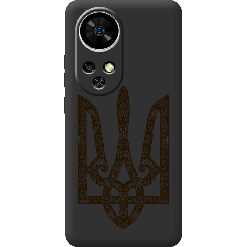 Чорний чохол BoxFace Ulefone Note 17 Pro Ukrainian Trident