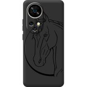 Чорний чохол BoxFace Ulefone Note 17 Pro Horse