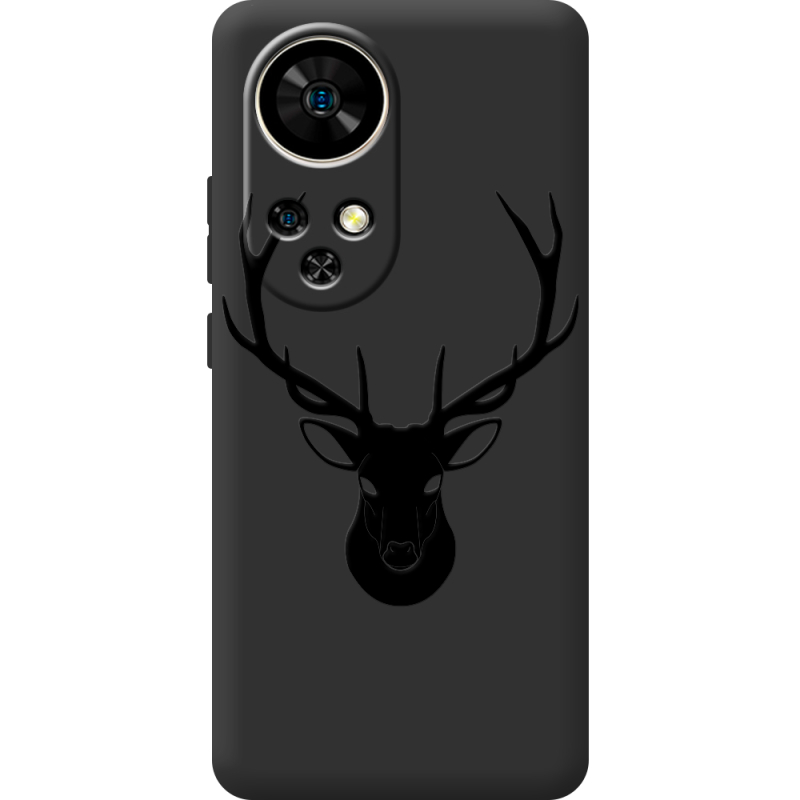 Чорний чохол BoxFace Ulefone Note 17 Pro Deer