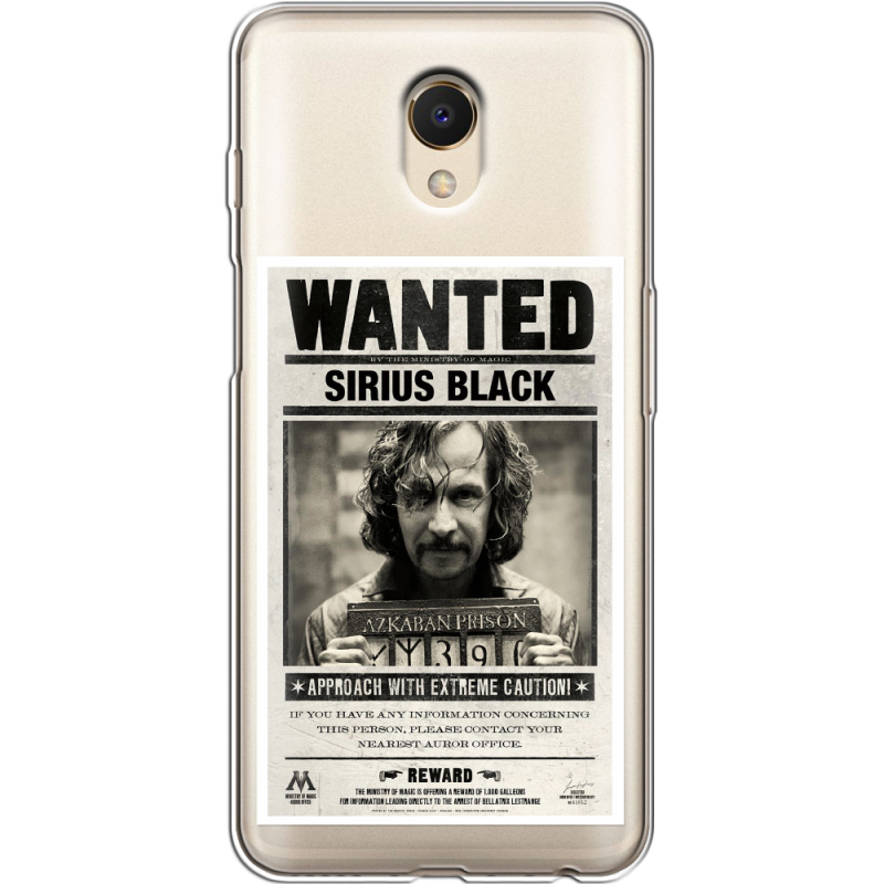 Прозрачный чехол Uprint Meizu M6s Sirius Black