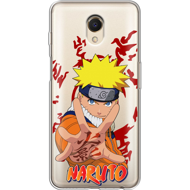 Прозрачный чехол Uprint Meizu M6s Naruto
