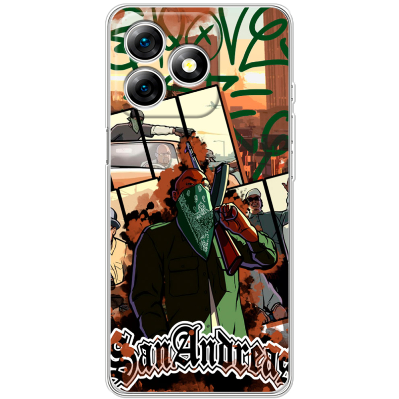 Чохол BoxFace Ulefone Note 18 Pro GTA San Andreas