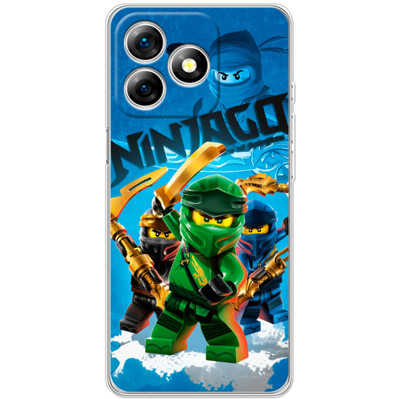 Чохол BoxFace Ulefone Note 18 Pro Lego Ninjago