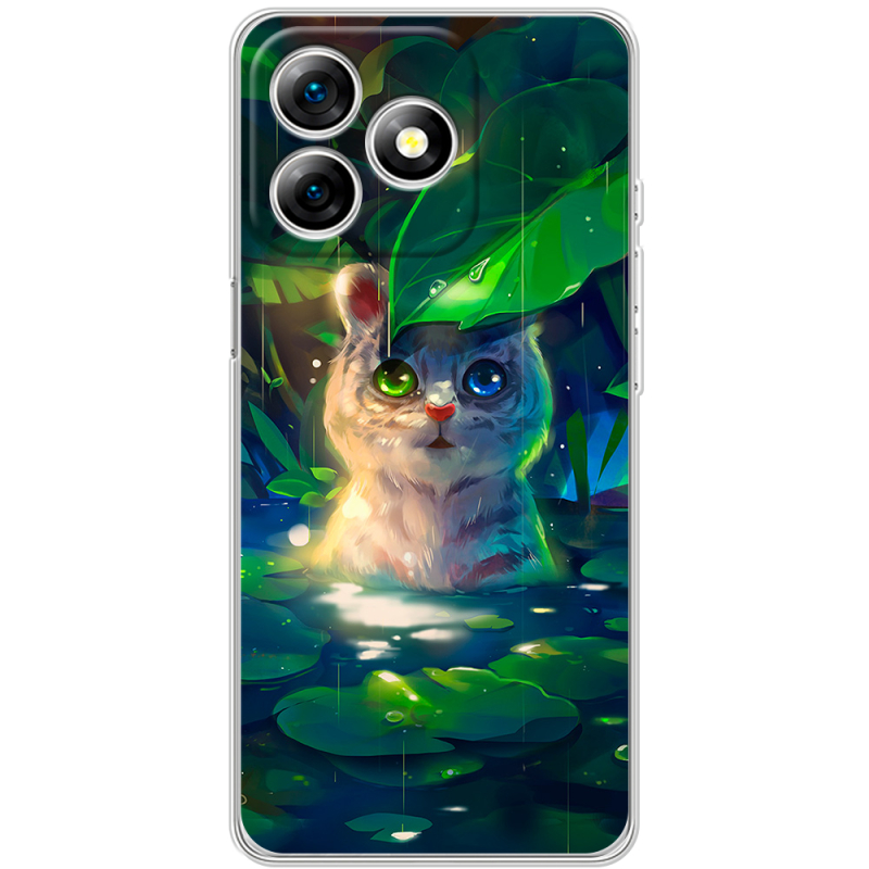 Чохол BoxFace Ulefone Note 18 Pro White Tiger Cub