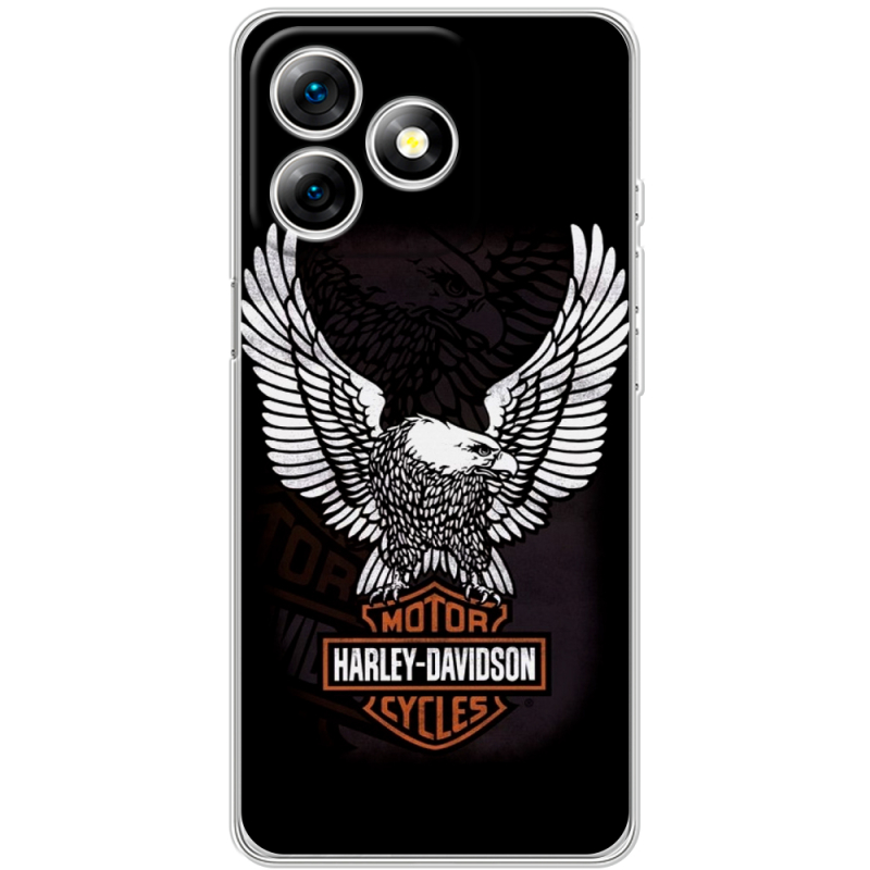 Чохол BoxFace Ulefone Note 18 Pro Harley Davidson and eagle