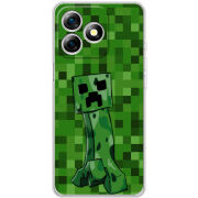 Чохол BoxFace Ulefone Note 18 Pro Minecraft Creeper