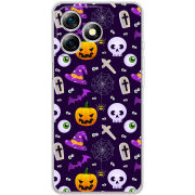 Чохол BoxFace Ulefone Note 18 Pro Halloween Purple Mood