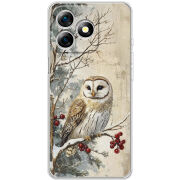 Чохол BoxFace Ulefone Note 18 Pro Christmas Owl