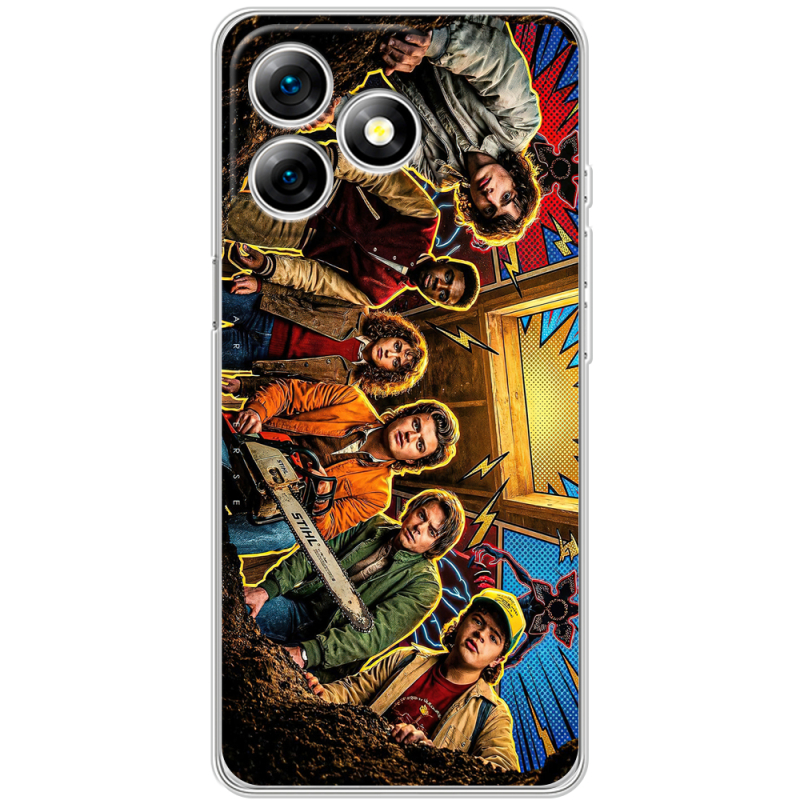 Чохол BoxFace Ulefone Note 18 Pro Stranger things