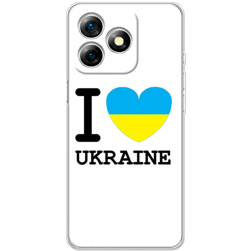 Чохол BoxFace Ulefone Note 18 Pro I love Ukraine