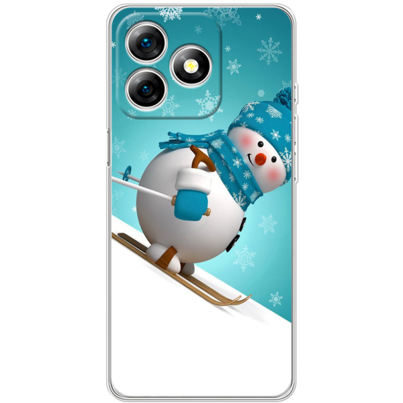 Чохол BoxFace Ulefone Note 18 Pro Skier Snowman