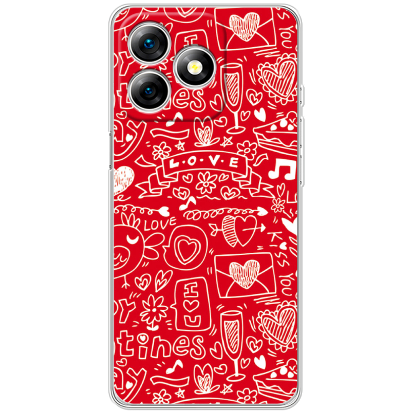 Чохол BoxFace Ulefone Note 18 Pro Happy Valentines