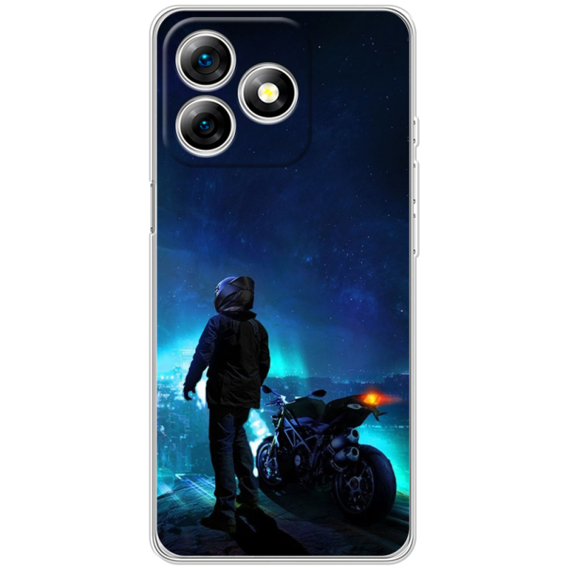 Чохол BoxFace Ulefone Note 18 Pro Motorcyclist