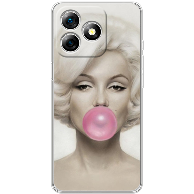 Чохол BoxFace Ulefone Note 18 Pro Marilyn Monroe Bubble Gum