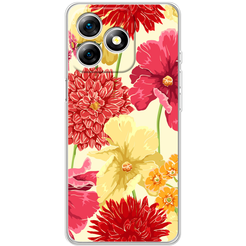 Чохол BoxFace Ulefone Note 18 Pro Flower Bed