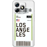 Прозорий чохол BoxFace Ulefone Note 18 Pro Ticket Los Angeles