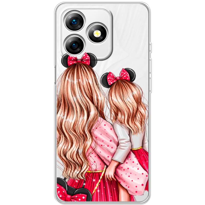 Прозорий чохол BoxFace Ulefone Note 18 Pro Mouse Girls