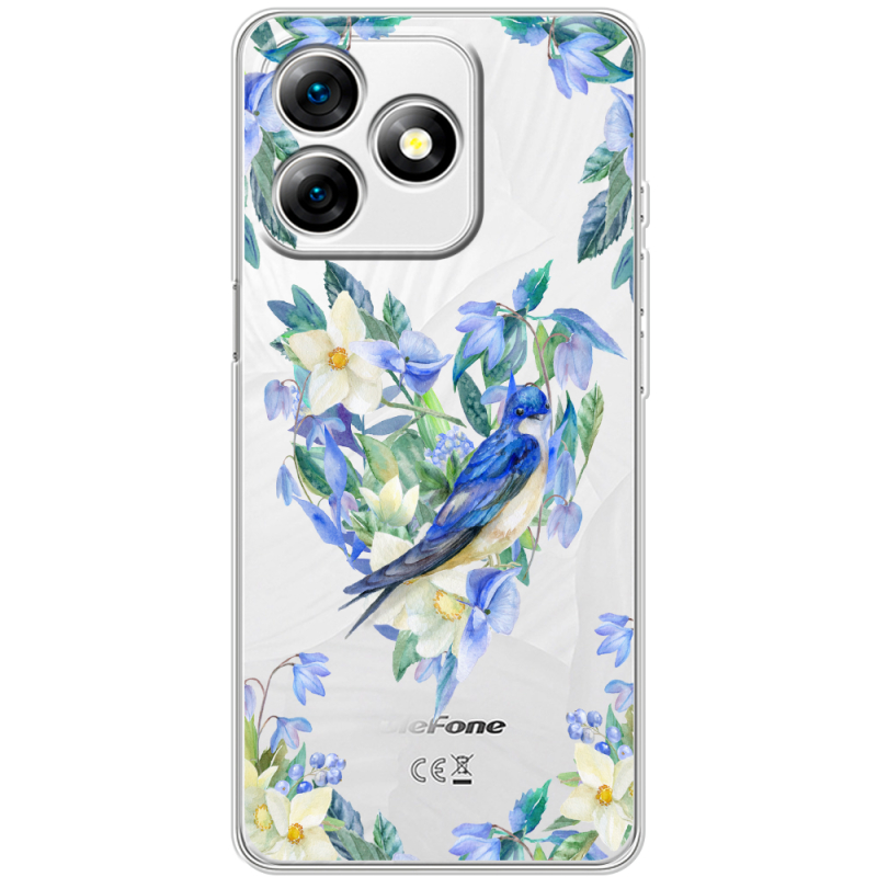 Прозорий чохол BoxFace Ulefone Note 18 Pro Spring Bird