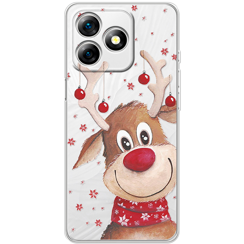 Прозорий чохол BoxFace Ulefone Note 18 Pro Winter Deer