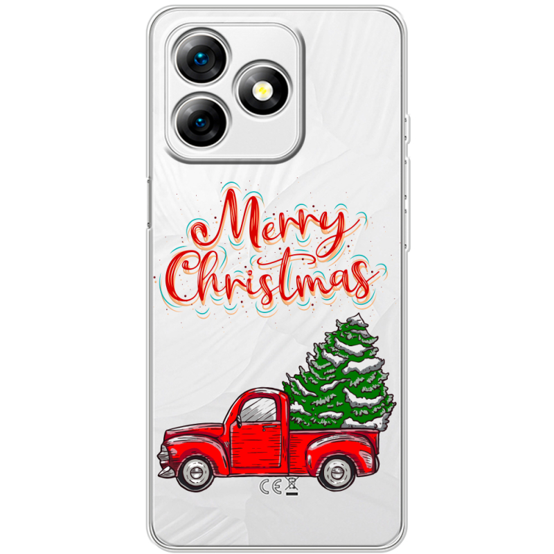 Прозорий чохол BoxFace Ulefone Note 18 Pro Holiday Car