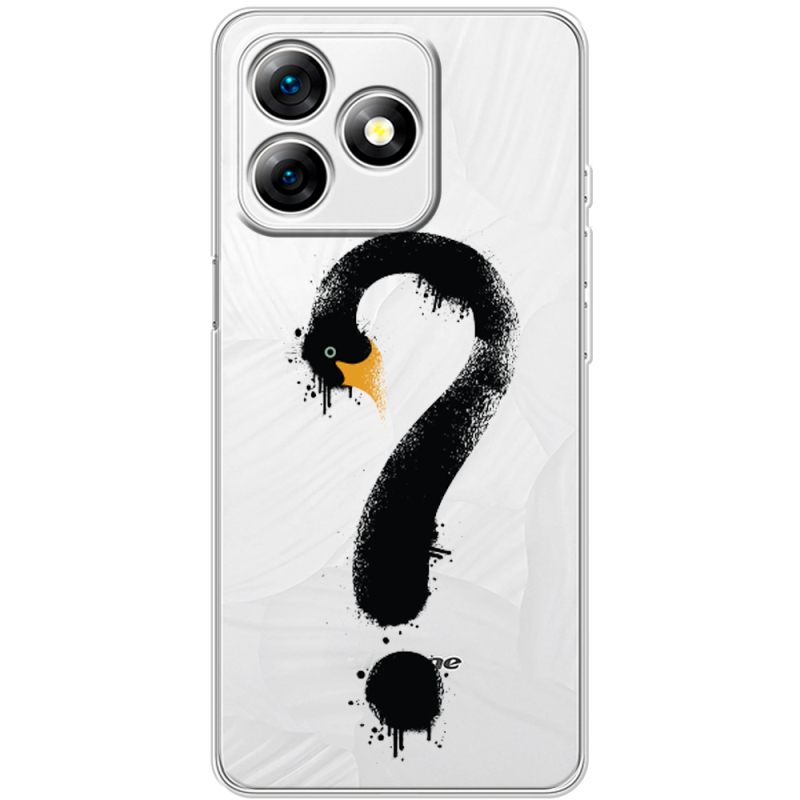 Прозорий чохол BoxFace Ulefone Note 18 Pro Swan question
