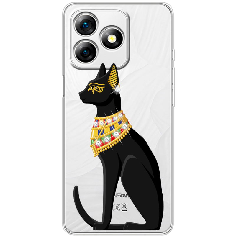 Чохол зі стразами Ulefone Note 18 Pro Egipet Cat