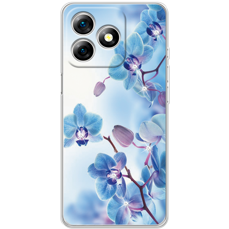 Чохол зі стразами Ulefone Note 18 Pro Orchids