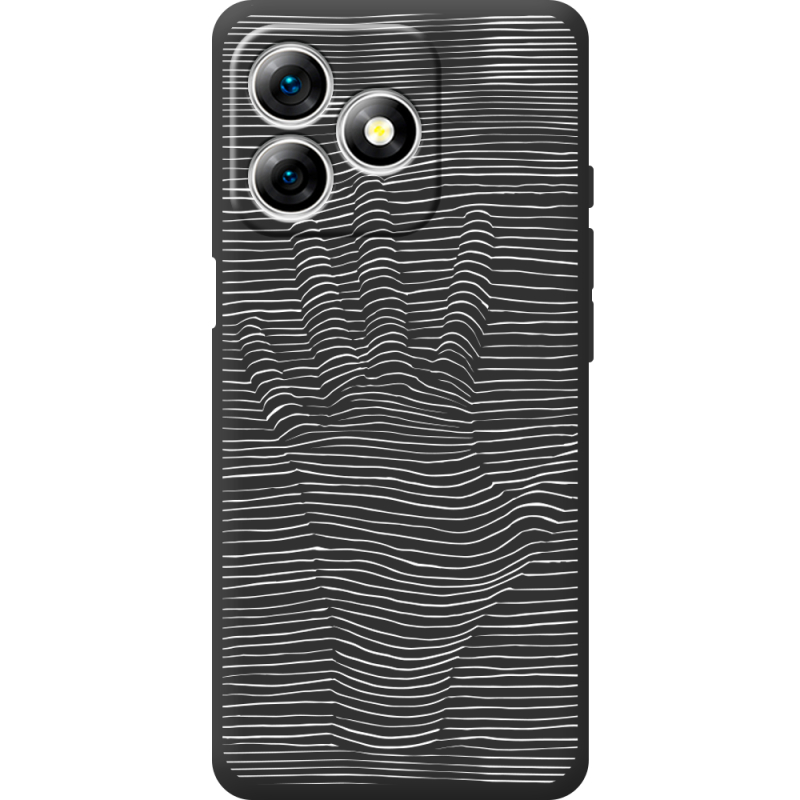 Чорний чохол BoxFace Ulefone Note 18 Pro Optical Hand