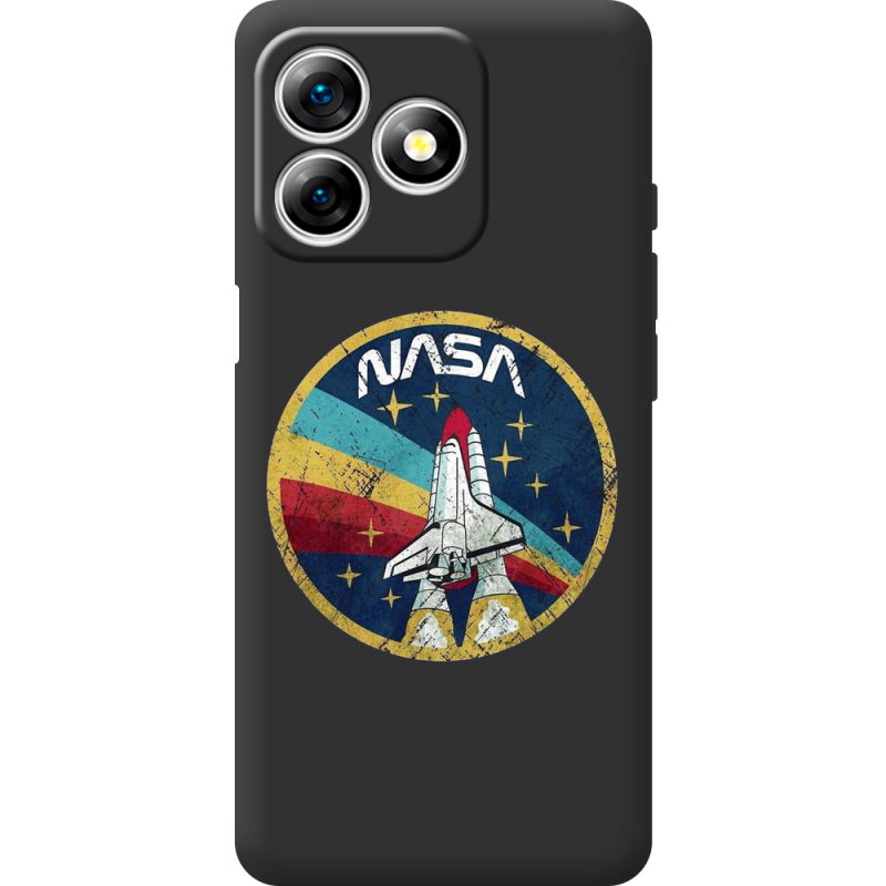 Чорний чохол BoxFace Ulefone Note 18 Pro NASA