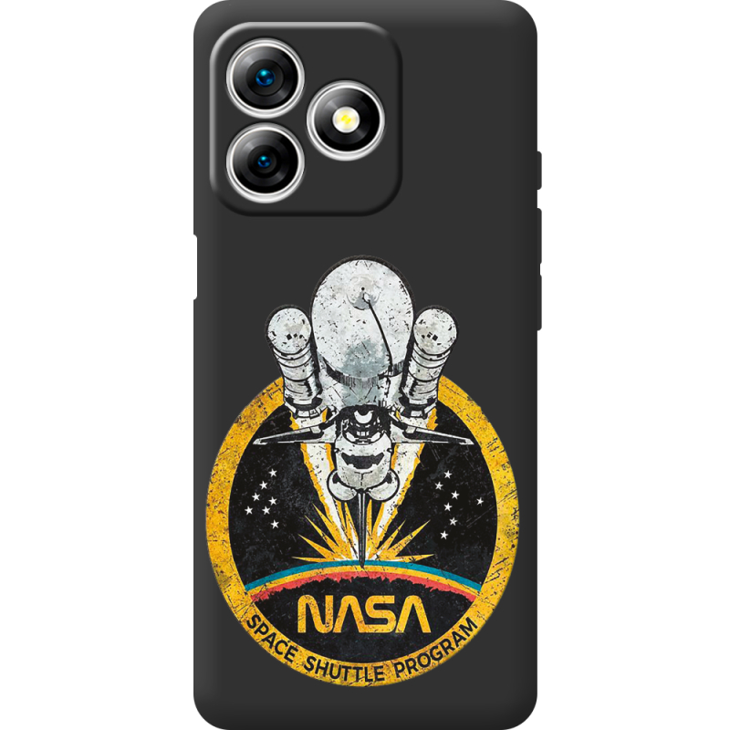 Чорний чохол BoxFace Ulefone Note 18 Pro NASA Spaceship