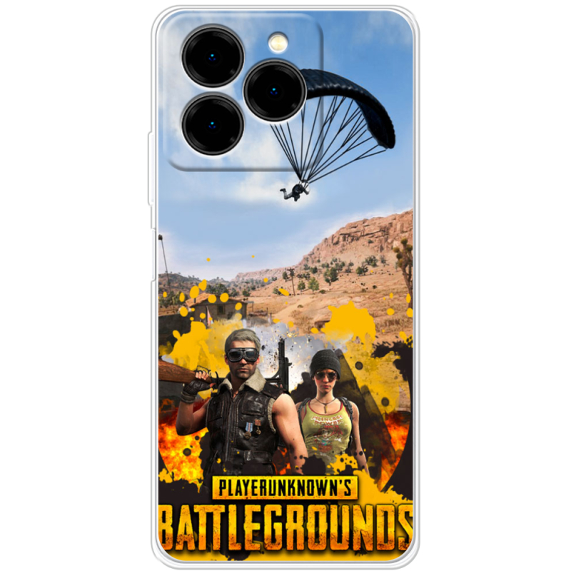 Чохол BoxFace Ulefone Note 20 Pro Pubg parachute