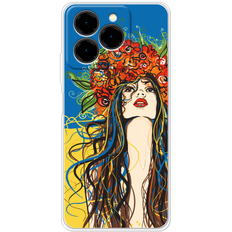 Чохол BoxFace Ulefone Note 20 Pro Ukraine Girl