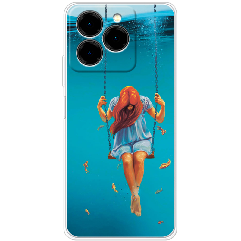 Чохол BoxFace Ulefone Note 20 Pro Girl In The Sea