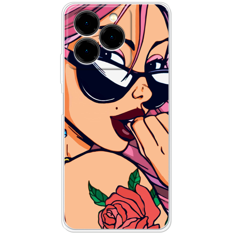 Чохол BoxFace Ulefone Note 20 Pro Pink Girl