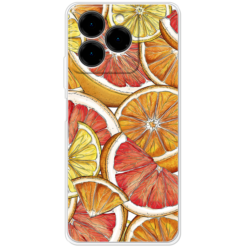 Чохол BoxFace Ulefone Note 20 Pro Citrus Pattern