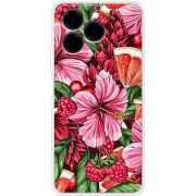 Чохол BoxFace Ulefone Note 20 Pro Tropical Flowers