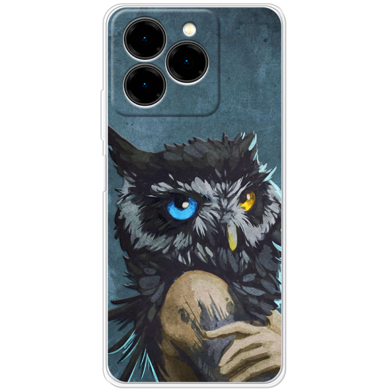 Чохол BoxFace Ulefone Note 20 Pro Owl Woman