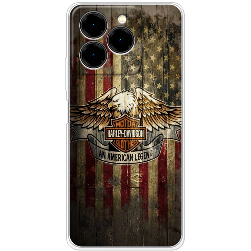 Чохол BoxFace Ulefone Note 20 Pro Harley An American Legend