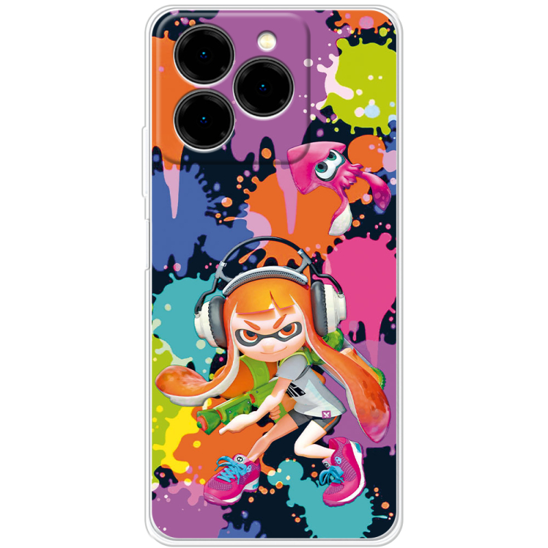 Чохол BoxFace Ulefone Note 20 Pro Splatoon Inklings