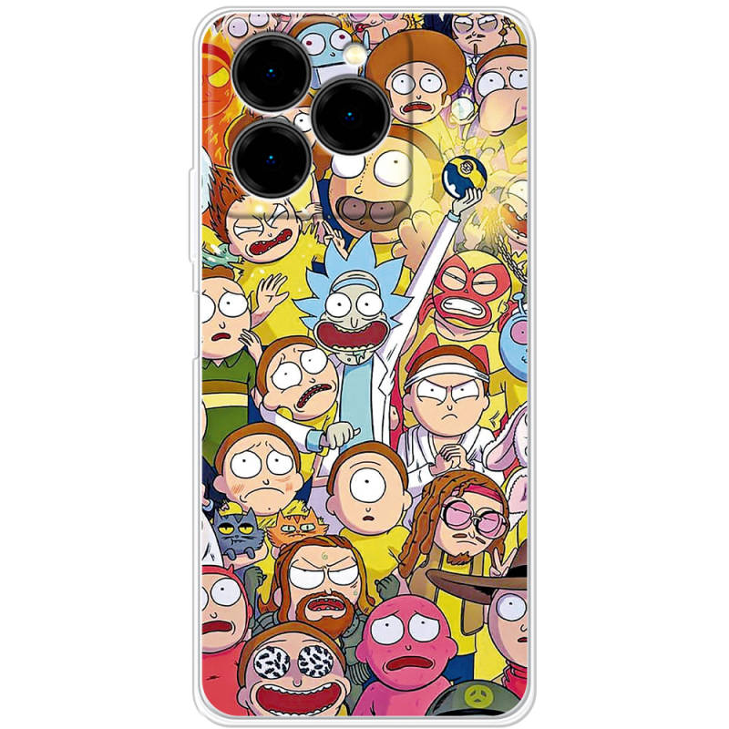 Чохол BoxFace Ulefone Note 20 Pro Rick and Morty