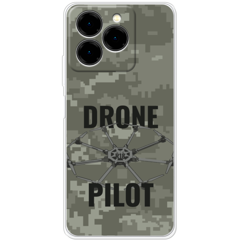 Чохол BoxFace Ulefone Note 20 Pro Drone Pilot