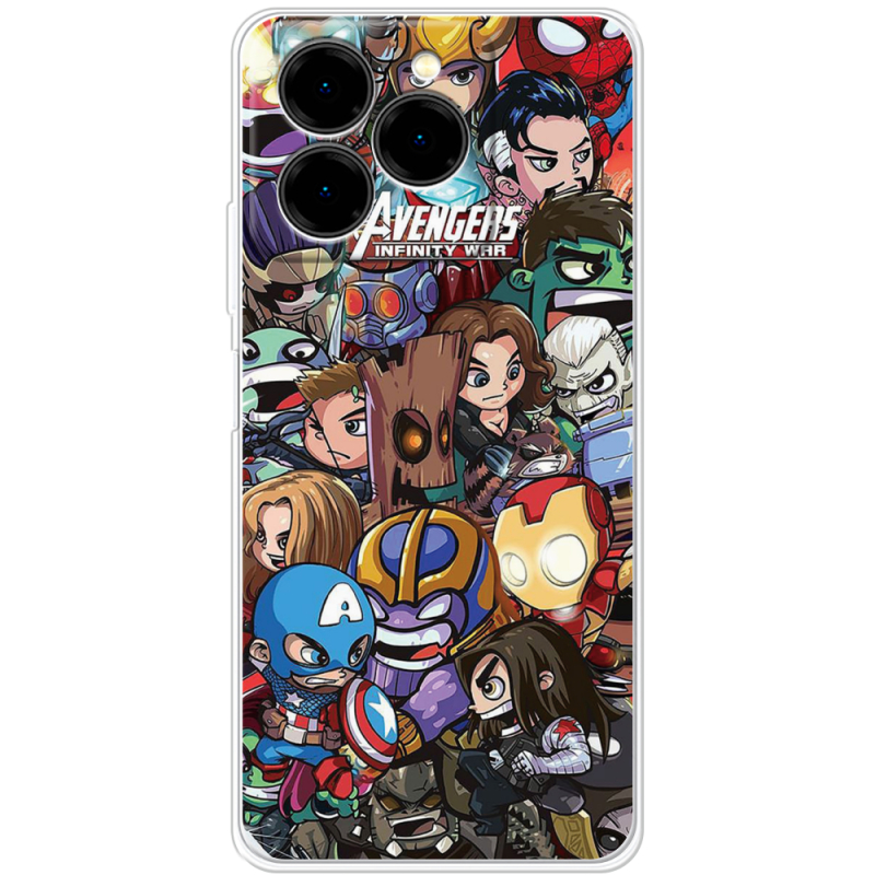 Чохол BoxFace Ulefone Note 20 Pro Avengers Infinity War