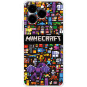 Чохол BoxFace Ulefone Note 20 Pro Minecraft Mobbery