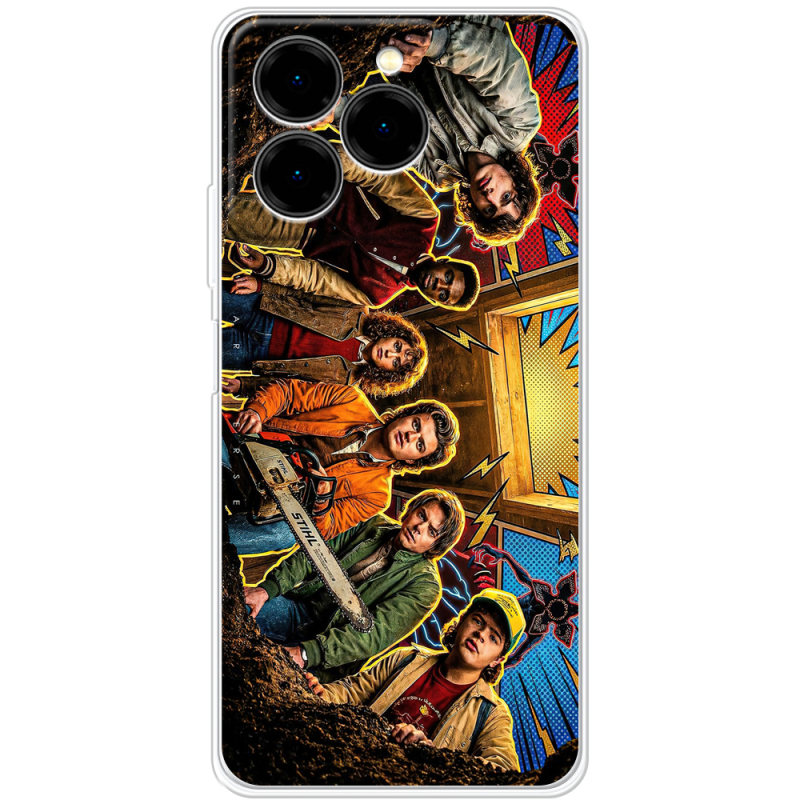 Чохол BoxFace Ulefone Note 20 Pro Stranger things