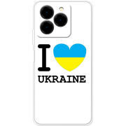 Чохол BoxFace Ulefone Note 20 Pro I love Ukraine