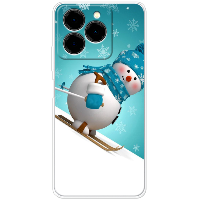 Чохол BoxFace Ulefone Note 20 Pro Skier Snowman