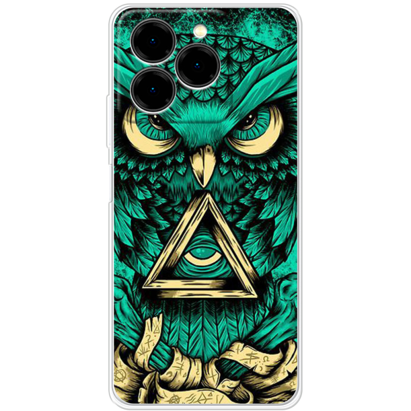 Чохол BoxFace Ulefone Note 20 Pro Masonic Owl